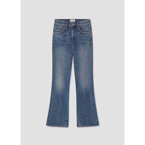 NEW AGOLDE mid rise kick bootcut jeans in curve - Picture 7 of 7